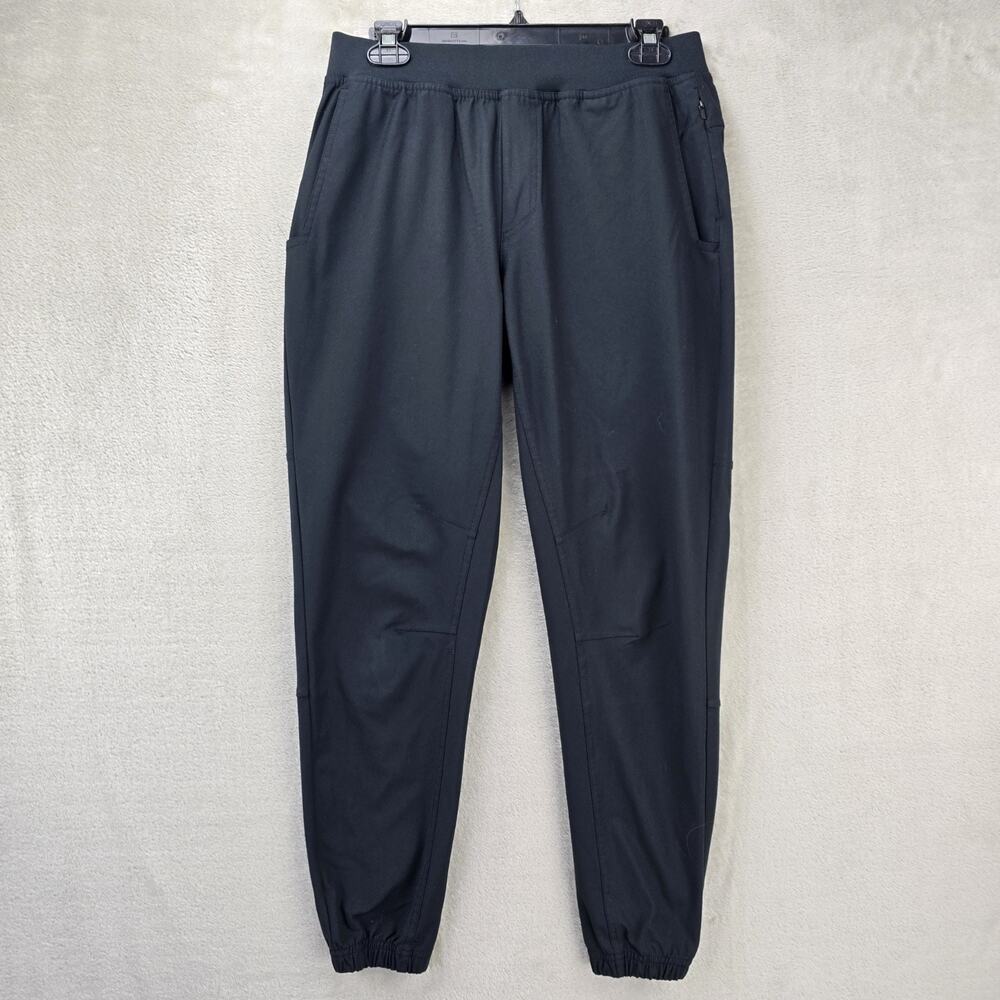 LEGENDS Pants Mens Medium Black Aviation Jogger Performance Zip Pocket Athletic